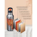 Wisdom TEMPflask termosz kulacs 500ml - tűz