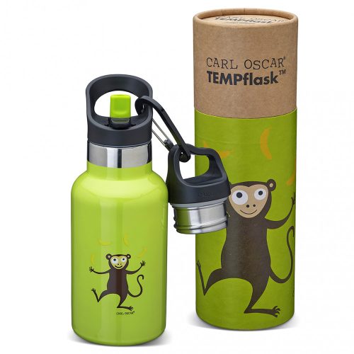 TEMPflask, gyerek termosz kulacs 350ml - Lime    