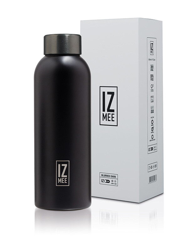 Izmee blurred dark hőtartós termosz 510ml
