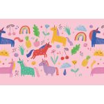 24Bottles Urban kulacs 500ml, Mágikus Unikornisok