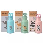 STEELish flask, gyerek kulacs 500ml - Björn a teve