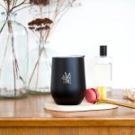 Hőszigetelt utazó pohár 350ml szaténfekete
