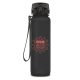 Ars Una tritán motivációs kulacs matt - 1000ml - Sötétszürke 