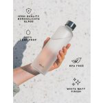 Equa üvegkulacs Mismatch Velvet Black 750ml