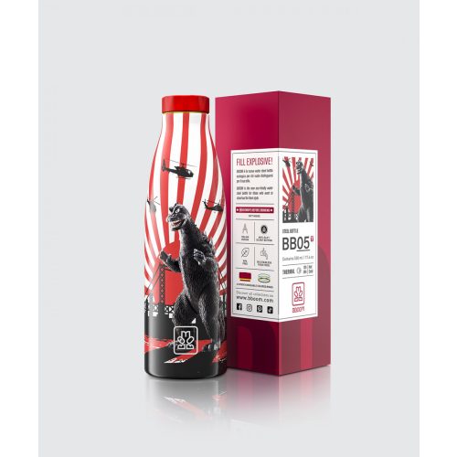 Bboom Godzilla duplafalú termosz 520ml