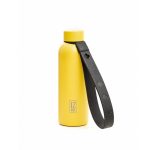 Kulacstartó Pánt Flower Saffiano fekete