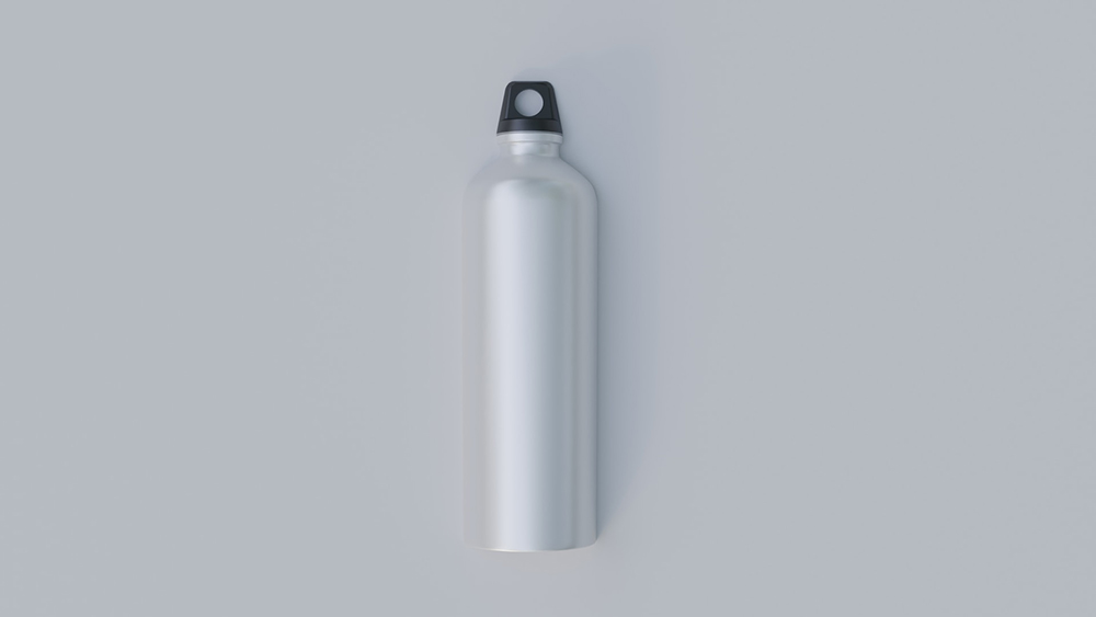 Alúmíniumból készült vizespalack