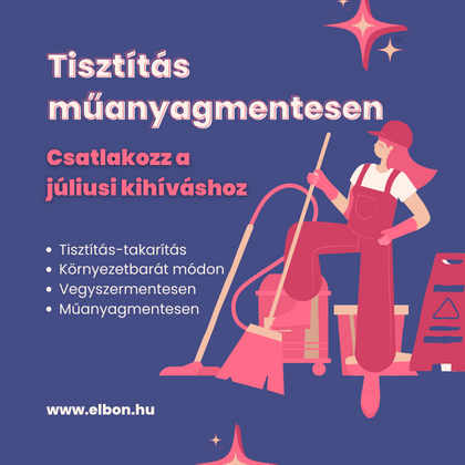 Műanyagmentes kihívás - Tisztítás